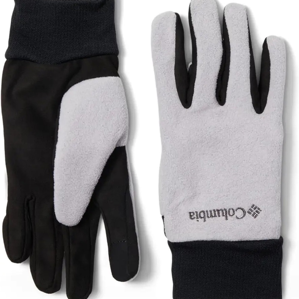 Columbia Women’s Arctic Peak Gloves in Dark Gray and Black